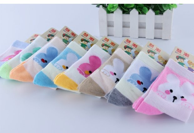 5 đôi vớ cotton mùa xuân, mùa hè, mùa thu và mùa đông cotton vớ trẻ em 1-3-6-10 tuổi vớ cotton nam và nữ vớ cotton dày vớ trẻ em đẹp thu đông