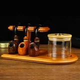 Tochigi Black Walnut Solid Wood Multi -Pighting Seat Acril Metal Bucket Наука и технология полны современности