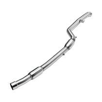 CUBF BMWs new 3 series mid-section G20 G28 325 330 is modified to remove the GPF integrated mid-section exhaust pipe