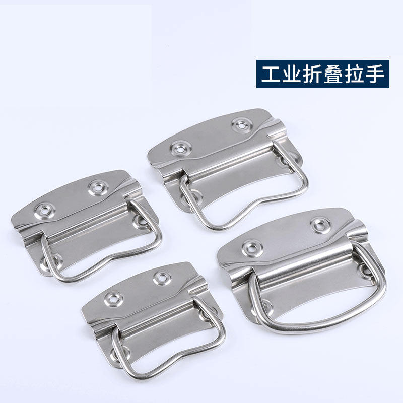 Stainless steel host shell smoking foldable toolbox activity round handle industrial table-type computer hardware accessories