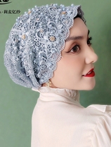 Xinjiang Department Store Baotou Hat Hijab Hat Covering Hair Worship Hat New Hijab Women Back Breathable Ethnic Style Cutout