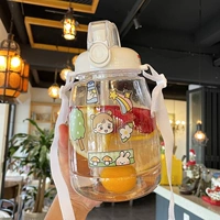 Белая ручка, наклейка, 1300 мл