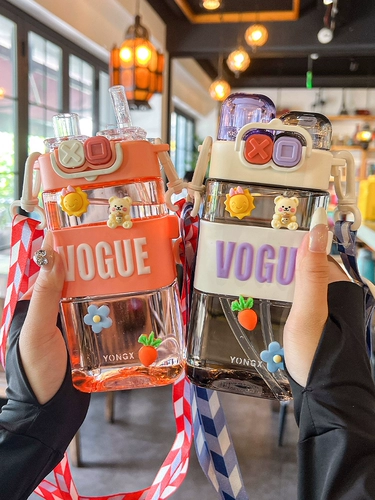 Детский летний слюнявчик со стаканом, стакан для детского сада, чайник для школьников, популярно в интернете