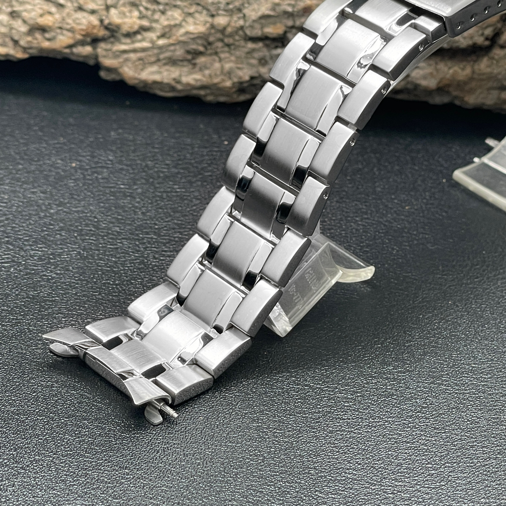 Mengshi Chun Is Compatible with Casio 5345Eqw-T630 Efr-539Lefv-540 Solid Steel Strap Watch Band 22mm