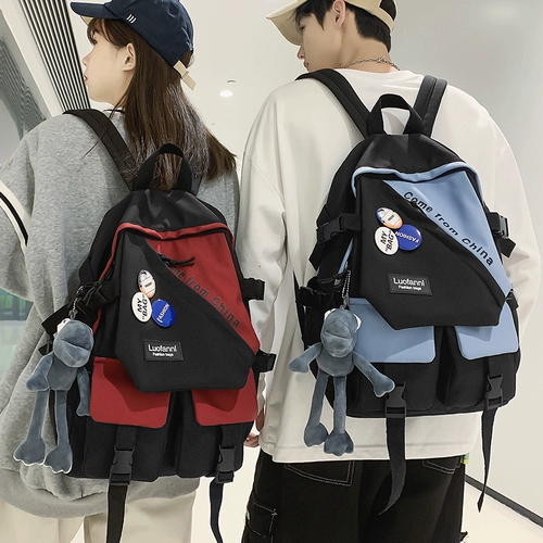 Tide, вместительный и большой школьный рюкзак для школьников, японский ноутбук, сумка через плечо, подходит для студента, в корейском стиле, для средней школы