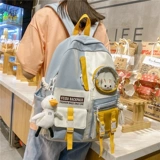 Школьный рюкзак, милая детская сумка через плечо, в корейском стиле, для средней школы