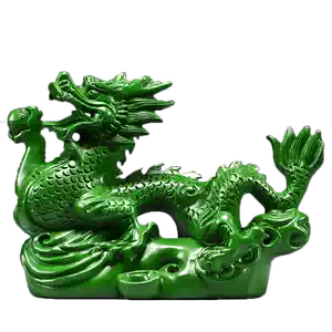 木製物 擺件 龍雕刻 骨董品 中國古美術 Amazon.com: PRETYZOOM 木製中國龍雕像12 公分紅色木雕生肖吉祥