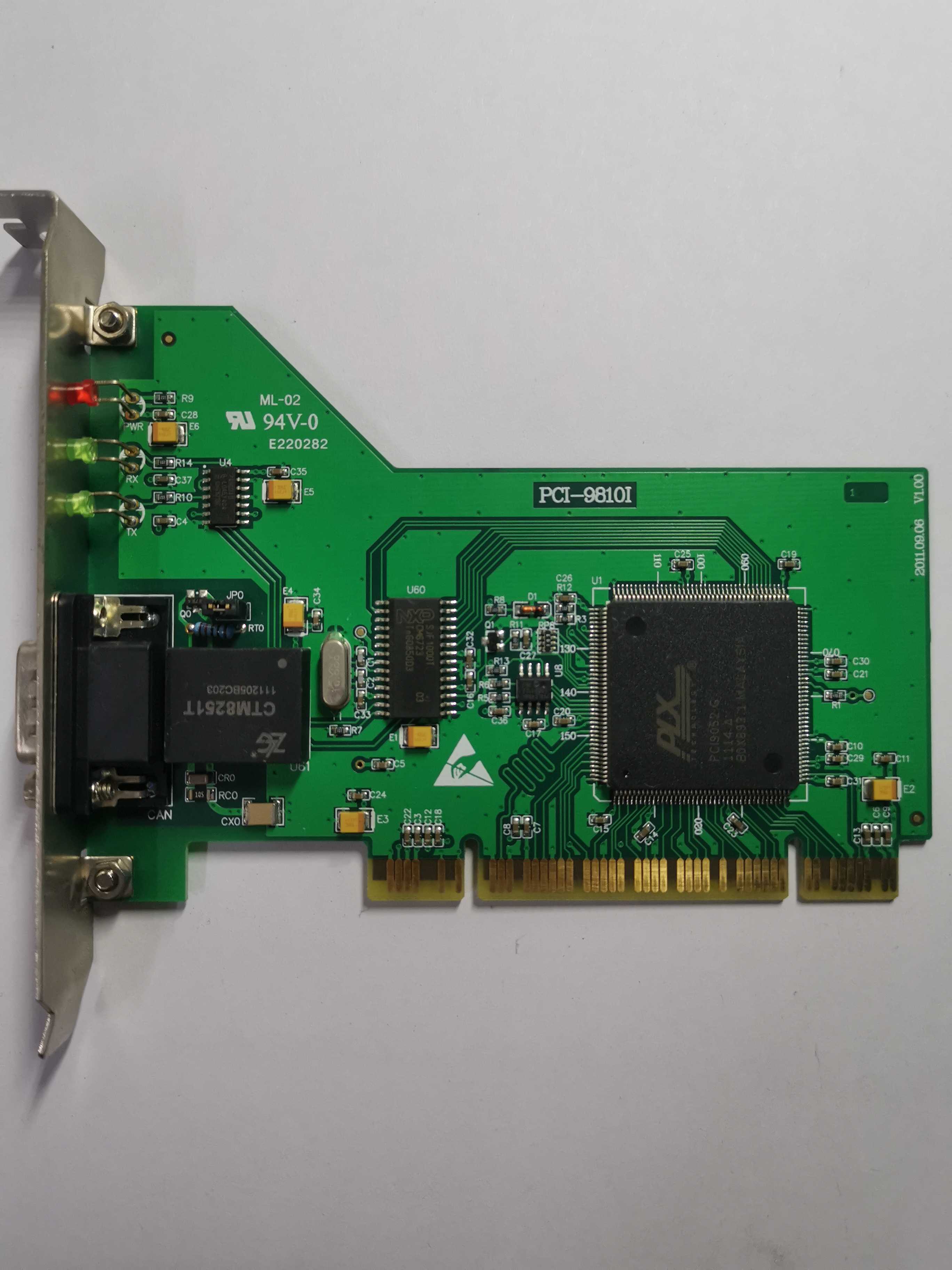 To Far Electronics Industrial Equipment High Performance PCI Interface CAN Card PCI 9810I into Color New Spot