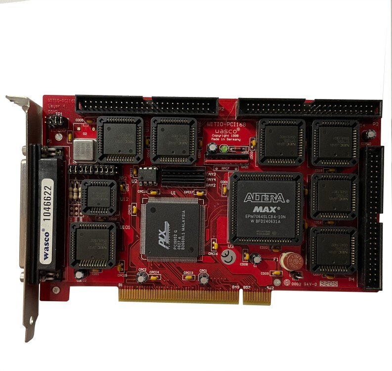 German original clothing WASCO WITIO PCI168 industrial equipment newsletter card in colour new spot