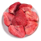 臻好恰 Обделенные клубничные хрустящие клубничные нарезанные кубиками 1 фунт.