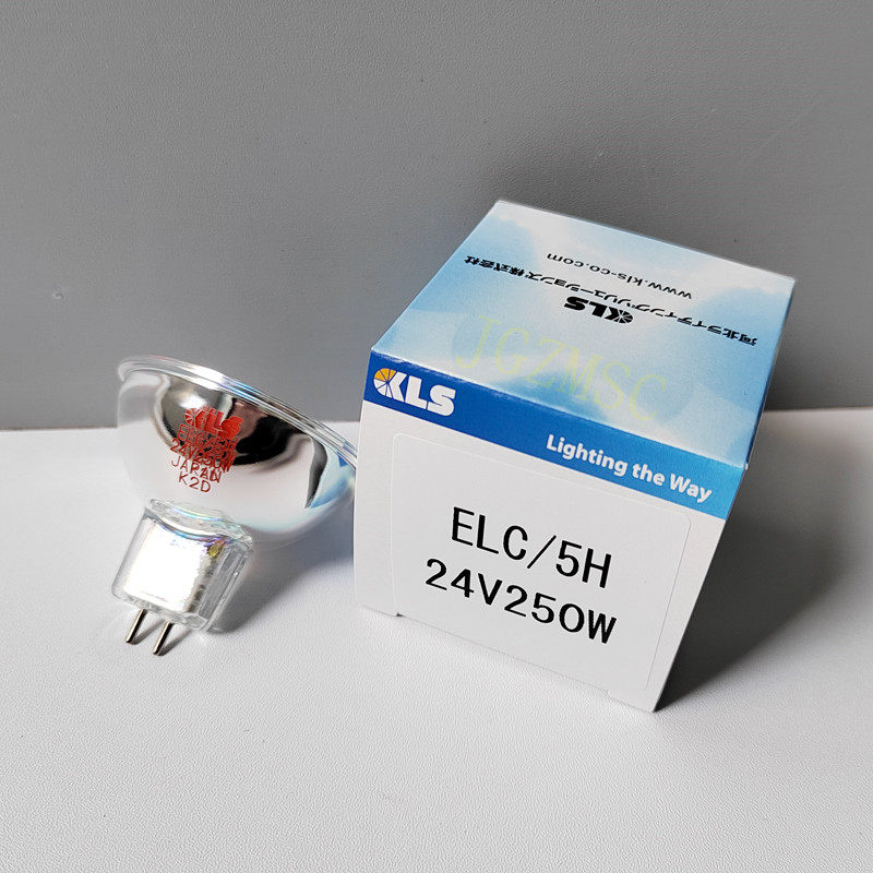 KLS ELC 5H 24V250W Cold Light Source Endoscopic Halogen Lightcup Optical Instrument Bubble AOI Lightcup