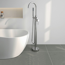 Wave Whale Hot And Cold Bathtub Tap Floor Type Tap Bathroom Bath Bath Tank Side Style Shower Shower SHOWER SUIT FULL COPPER