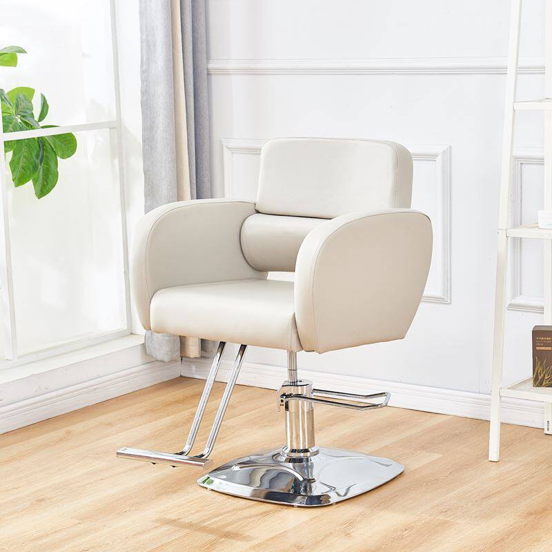 Internet celebrity barber shop chair hair salon special hairdressing chair can be put down lift hair cutting stool hairdressing shop new seat