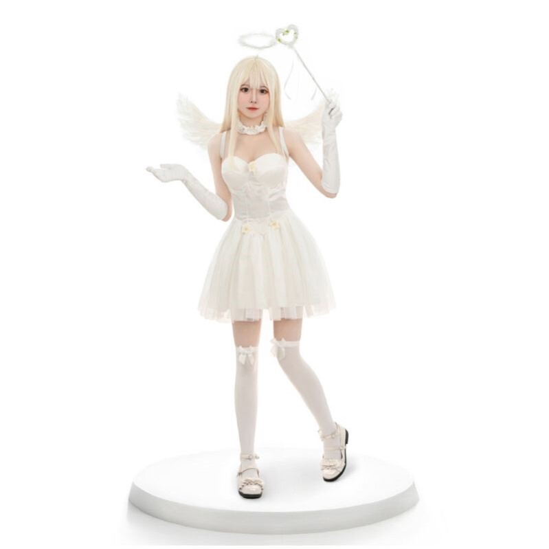 Halloween Black Demon Vampire Costume Cosplay Demon Angel Elf Costume Sexy Angel Dress Halloween Black Demon Vampire Costume Cosplay Demon Angel Elf Costume Sexy Angel Dress