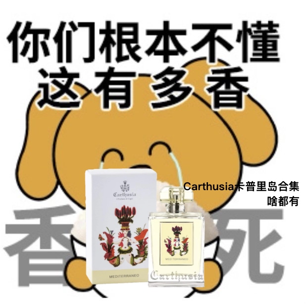 Capri Carthusia Perfume Mediterranean Leisurely Floral Fruity Citrus Fragrance Full Size Simple Packaging Edp