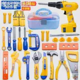 Пластиковая игрушка, гаечный ключ ручной работы, столярные изделия, электрический молоток, отвертка, комплект для мальчиков