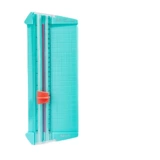 Фото вырезка рука рука ручная бумажная машина A4 Бумажная резака для резака многофункциональный маленький резак A3 бумажные портные густые лезвия, крошка, студенческая ручная счетная режущая.