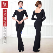 Dan Baoluo body training suit modern dance style sports clothes dance clothes show elegant etiquette class long sleeve