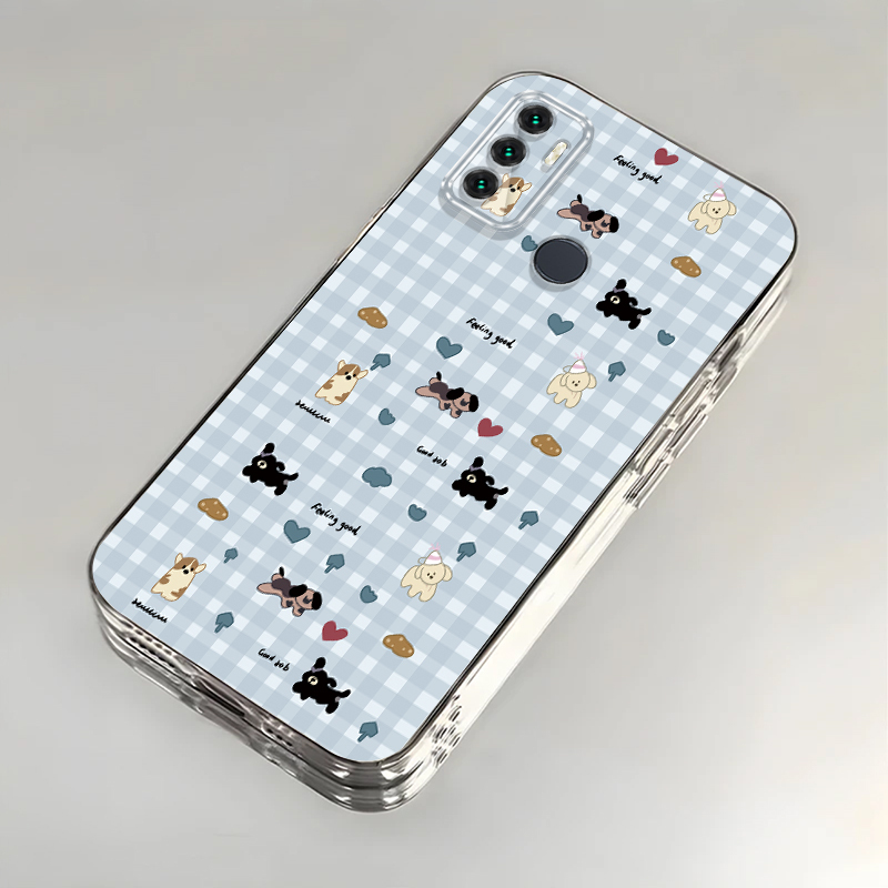 Suitable for Pdvm00 Phone Case Oppopdvm00 Cover Oppo New A32 Phone Pdvmoo Silicone Oppopdvmoo Full Coverage Oppoa32Po Anti-Drop Opp0Pp0Ppo Women's Checkered Puppy Pattern Suitable for Pdvm00 Phone Case Oppopdvm00 Cover Oppo New A32 Phone Pdvmoo Silicone Oppopdvmoo Full Coverage Oppoa32Po Anti-Drop Opp0Pp0Ppo Women's Checkered Puppy Pattern