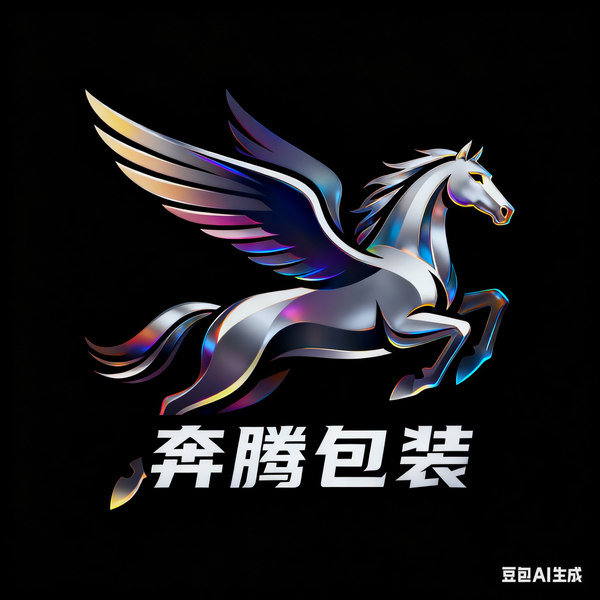 奔腾蛋托吸塑制品的LOGO