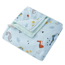 Class A childrens quilted quilt cover air-conditioning quilt dual-purpose pure cotton summer cool quilt kindergarten quilt cover spring and autumn baby small quilt