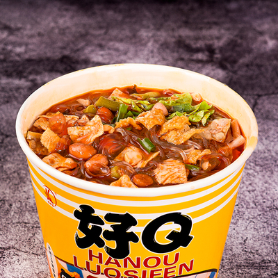 桂香盈旱藕螺蛳粉广西特产冲泡型螺丝速食方便面懒人免煮220g桶装