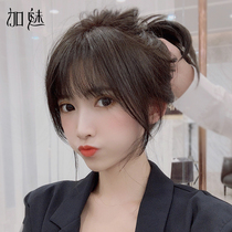 Real hair French wig female natural trace air of Liu haishade white hair hair hair hair hair hair hair replenishment wig