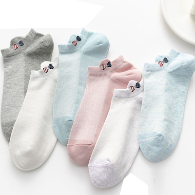 袜子女韩版短袜春夏秋季薄款船袜女学院风隐形潮袜女士学生袜ins