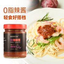 0 Fat chili sauce No oil no sugar no calories low fat light food condiment meal replacement salad dipping sauce garlic