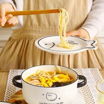 Bowl chopsticks single set of exquisite high value instant noodle bowl senior Rice Bowl soup bowl home 2021 New Net red dormitory