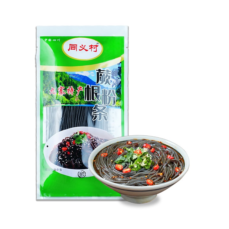 蜀味集四川蕨根粉低脂厥根粉3袋