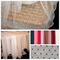 Wide 1 5 m small round points Elastic Lace fabric Fabric Clothing Beaten Undershirt Eva Clothing Background Headwear Decorative Accessories