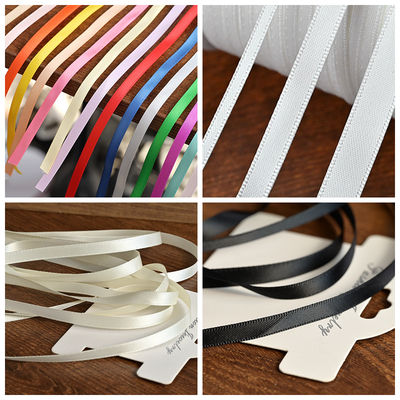 3mm, 6mm, 9mm wide quality double-sided polyester satin ribbon, Korean encrypted webbing, lace trim, handcrafted material