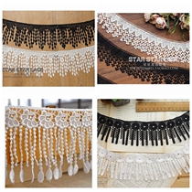 Dendent water soluble lace accessories tassel lace fabric DIY skirt curtain hand decoration accessories material