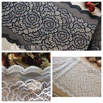 Hot Sell Hollowed-out Elastic Lace Lace Accessories Wide 20cm DIY Clothing Briefs Wrapped Chest Turban Skirt Hem material