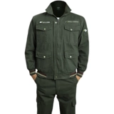 Осенний хлопковый износостойкий камуфляжный зимний комбинезон, защита от ожогов, делается под заказ