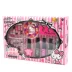 Hello Kitty Children Nail Nail Set Đồ chơi Làm móng cho bé Có thể bóc vỏ an toàn Cô gái long lanh không tì vết có thể kéo - Đồ chơi gia đình