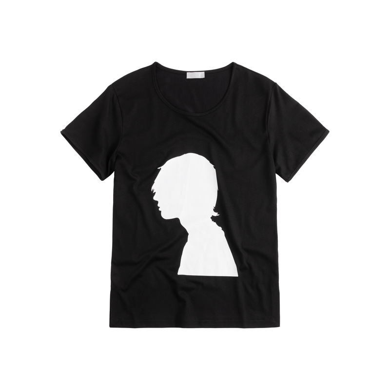 Tear Dh Silhouette Print Short Sleeve Hediboy Skinny - Same Style as the Sponsor Training Tear Dh Silhouette Print Short Sleeve Hediboy Skinny - Same Style as the Sponsor Training