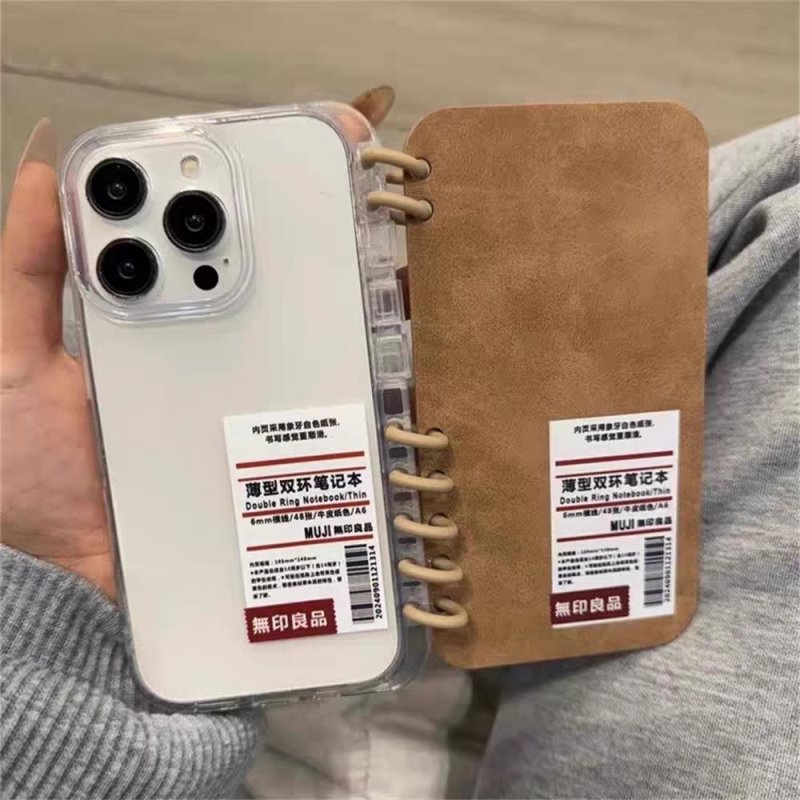 Brown Notebook Suitable for Samsung S25/S24Ultra Phone Case S23 Flip Cover S24 Brown Label A52Sa53A14A55A35A05 Fun A13A25A35 Personalized A55 Anti-Drop A04