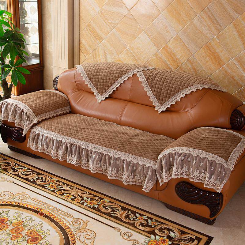 Korean style sofa cushion three seater sofa cover sofa cover cushion all inclusive European style sofa cover 2021 new