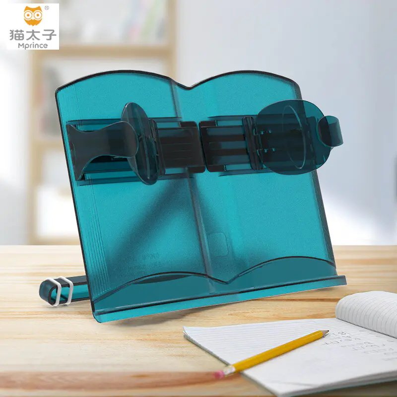 Cat prince reading rack student flip book artifact mobile phone simple multi-function adjustable lift children's desktop reading