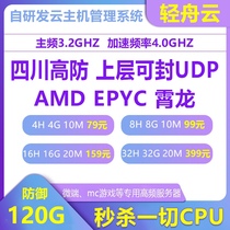 EPYC Xiaolong High Anti-Cloud Host High Frequency Games Server Rust mc Cloud Server Computer Physics