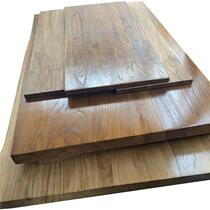 Custom pine elm wood solid wood desktop board Custom wood bay window bar table panel Office desk countertop board