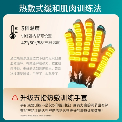手部手指康覆训练器材五指手功能锻炼屈伸偏瘫中风马达器人手套