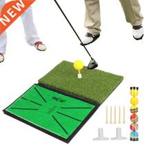 2 In 1 Golf Practice Grass Mat Anti-slip Foldable Golf