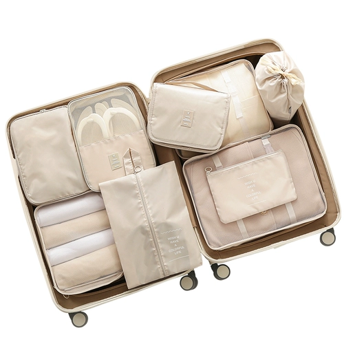 Сумка для хранения для путешествий, комплект, чемодан, багажная тара, нижнее белье, сумка для обуви, сумка-чехол