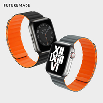 Apply Apple Watch iwatch straps watch7 6 5 4 3 se wristband silica gel magnetic suction waterproof and breathable