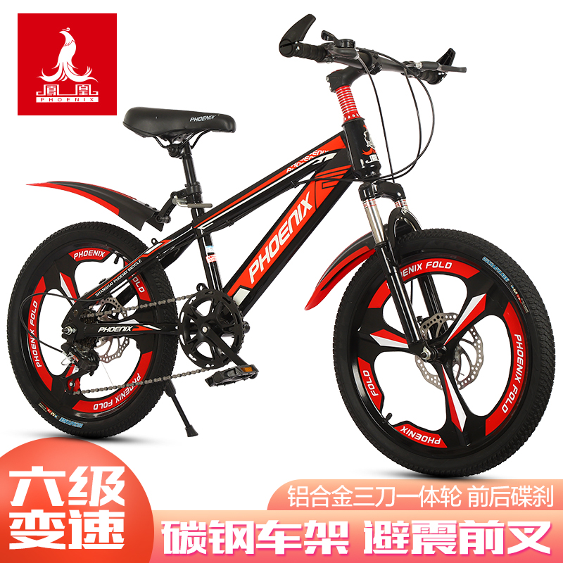 Teanter adapts to Phoenix Child Cycling students CUHK Boy-style 20-inch 22-inch Pedalling Brakes