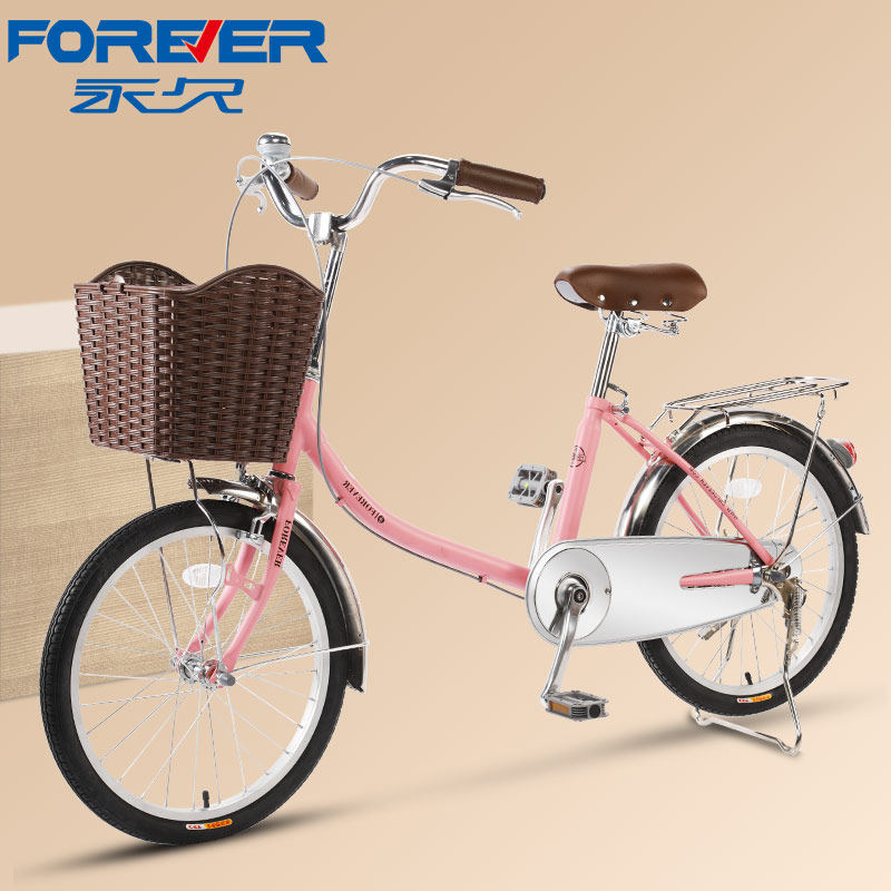 Giant adapts to Shanghai permanent brand bicycle girl light ordinary bicycle commuting to work 20 inches into