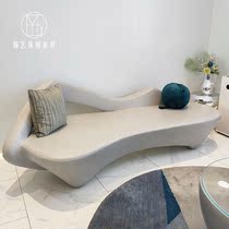 GRP long style soft bag Alien leaning back chair Soft-style decent board room decoration Beauty Chen creative casual furniture New Chinese